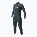 Men's TYR Hurricane Cat 1 triathlon wetsuit black HCAOM