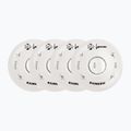 Roller skate wheels FR Skates Luminous Led Quad Wheel 62mm/85A Sixies 6LED X4 rainbow/white