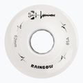 Roller skate wheels FR Skates Luminous Led Quad Wheel 62mm/85A Sixies 6LED X4 rainbow/white 3