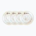 Roller skate wheels Luminous Led Wheels Duo 76mm/85A X4 white/pearl