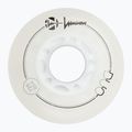 Roller skate wheels Luminous Led Wheels Duo 72mm/85A X4 white/blue 3