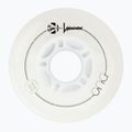 Roller skate wheels Luminous Led Wheels Duo 84mm/85A X4 white/red 3