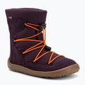 Children's barefoot snow boots Froddo Tex Track Wool purple