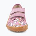 Children's barefoot shoes Froddo Canvas white/pink 3