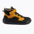 Children's barefoot snow boots Froddo Barefoot Up Path Tex black/yellow