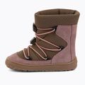 Children's barefoot snow boots Froddo Barefoot Tex Track Wool dark pink 2