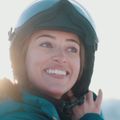 Women's ski helmet Rossignol Fit Visor Impacts white/orange/silver 8