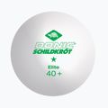 Donic-Schildkröt 1-Star Elite Poly 40+ 6pc table tennis balls white/orange 2