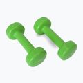 Schildkröt set Vinyl Dumbbells 1kg green 960005 2