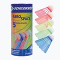 Schildkröt Aero Space badminton shuttlecocks 5 pcs multicolour