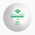 Donic-Schildkröt 1-Star Elite Poly 40+ table tennis balls 3 pcs white. 2