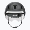Bicycle helmet with turn signals ABUS Hyp-e Ace volcano titan 4