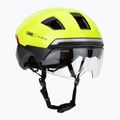 Bike helmet with indicators ABUS Hyp-e Ace signal yellow