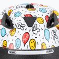 Children's bike helmet ABUS Smooty 2.0 white smiley 7