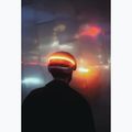 Bike helmet with indicators ABUS Hyp-E volcano titan 8