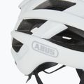 Bicycle helmet ABUS AirBreaker fleece white matt 7