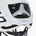 Bicycle helmet ABUS AirBreaker fleece white matt 8