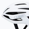 Bicycle helmet ABUS StormChaser Ace fleece white 7