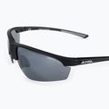 Bicycle goggles Alpina Tri-Effect 2.1 black matte/black mirror/clear/orange mirr 5