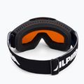 Children's ski goggles Alpina Piney black matt/orange 3