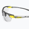 Bicycle goggles Alpina Twist Five Hr V tin matt neon yellow/black 4