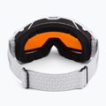 Ski goggles Alpina Nakiska white matt/orange 3