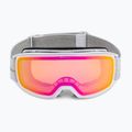 Ski goggles Alpina Nakiska Q-Lite white matt/pink 2