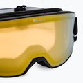 Ski goggles Alpina Nakiska Q-Lite black matt/gold 5