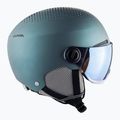 Ski helmet Alpina Arber Visor Q Lite petrol/green matt 13