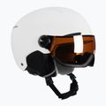 Ski helmet Alpina Arber Visor Q Lite white matt