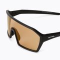 Bicycle goggles Alpina Ram Q-Lite V black  matt/red mirror 5