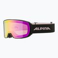 Ski goggles Alpina Nakiska Q-Lite black/rose matt/pink 6
