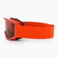 Children's ski goggles Alpina Piney pumpkin matt/orange 4