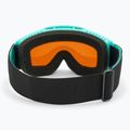 Alpina Piney children's ski goggles aqua matt/ orange 3