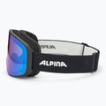 Alpina Slope Q-Lite black matt/ blue ski goggles 4