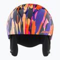 Alpina Pizi pink orange/blue gloss children's ski helmet 7