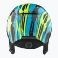 Alpina Pizi children's ski helmet neon blue/green gloss 8