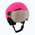 Alpina children's ski helmet Zupo Visor Q-Lite pink matt