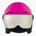 Alpina children's ski helmet Zupo Visor Q-Lite pink matt 2