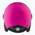 Alpina children's ski helmet Zupo Visor Q-Lite pink matt 3