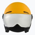 Alpina children's ski helmet Zupo Visor Q-Lite burned/ yellow matt 2