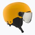 Alpina children's ski helmet Zupo Visor Q-Lite burned/ yellow matt 4