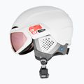 Alpina Oro QV Mips white matt/water pink ski helmet 5