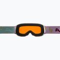 Alpina children's ski goggles Piney white/ flower matt/ orange 3