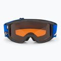 Alpina Piney children's ski goggles black/ blue matt/ orange 2