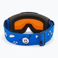 Alpina Piney children's ski goggles black/ blue matt/ orange 3