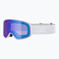 Alpina Ladis QM white matt/ blue ski goggles 5