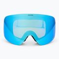 Alpina Penken Q-Lite ski goggles black/ lilac/ leo matt/ blue 2