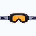 Alpina Penken Q-Lite ski goggles black/ lilac/ leo matt/ blue 7