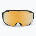 Alpina Taos QV black matt/ gold ski goggles 2